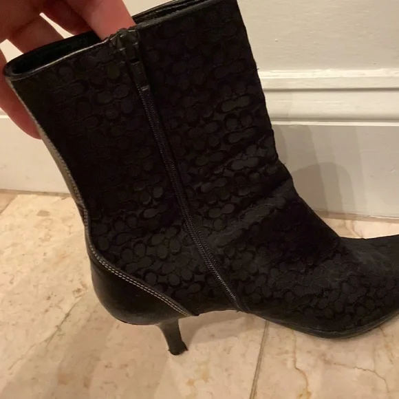 Authentic coach pointy boots signature cc - Picture 6 of 12